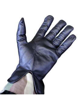 Gants de Combat Armée de l'Air française paume cuir (neufs)