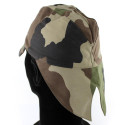 Casquette F1 camouflée Armée française avec protège nuque (neuve)