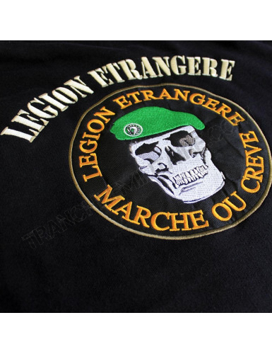 Sweat-shirt Légion "Marche ou crève"