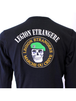 Sweat-shirt Légion "Marche ou crève"