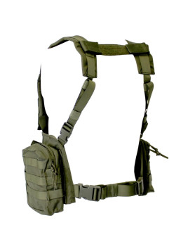 Gilet de combat chest-Rig OPERATOR 11 poches vert OD