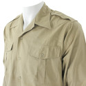 Chemise beige Armée française années 50-60 type Algérie