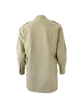 Chemise beige Armée française années 50-60 type Algérie