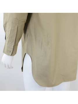 Chemise beige Armée française années 50-60 type Algérie