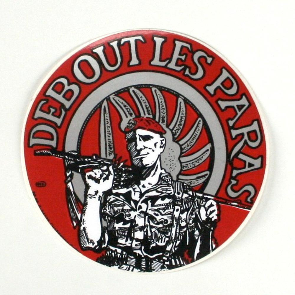 Autocollant PARA 2 Armée française Autocollant PARA 2 Armée française