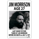 Affiche Jim Morrison 27 ans