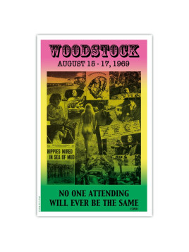 Affiche Woodstock