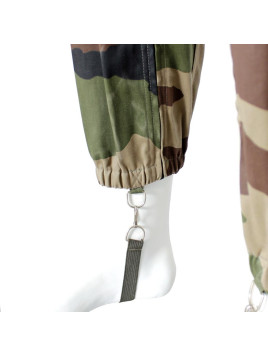 Combinaison règlementaire double ZIP Armée française camouflage CE 