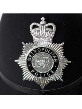 Casque anglais de la Métropolitan Police (reproduction)