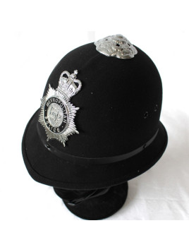 Casque anglais de la Métropolitan Police (reproduction)