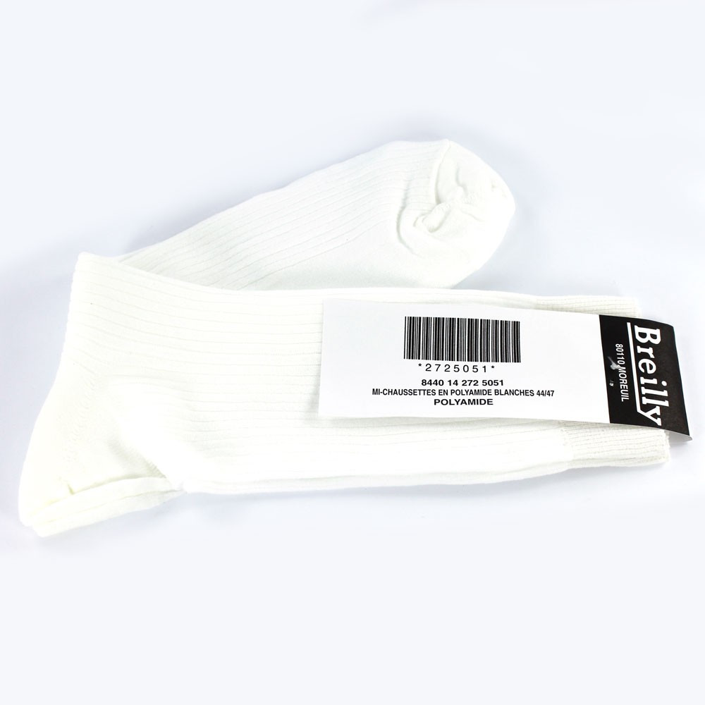 Chaussettes de Sport - Armée de Terre 43/46 Blanc