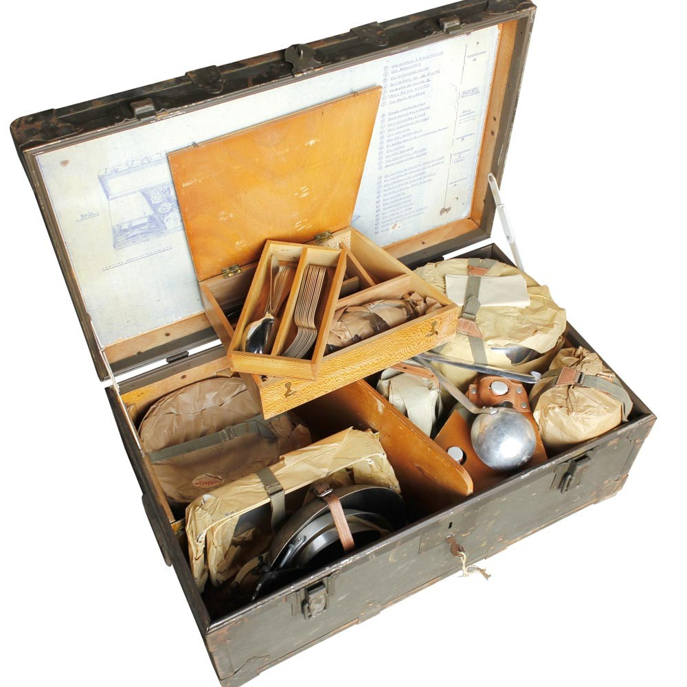 Caisse popote Mle 52 pour Officiers Caisse popote Mle 52 pour Officiers