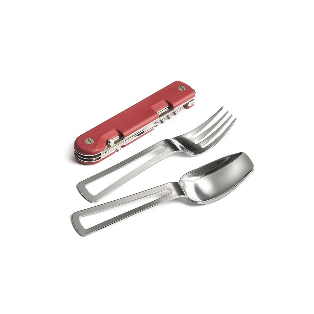 Couteau multifonctions Baroudeur® rouge