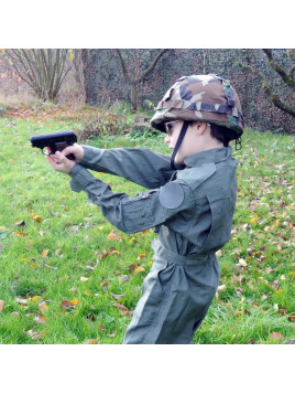 Casque militaire de soldat Enfant Woodland - DAN MILITARY