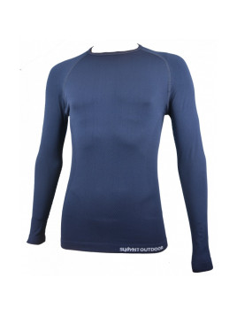 Tee-shirt thermorégulant Technical Line Summit Outdoor (bleu marine)