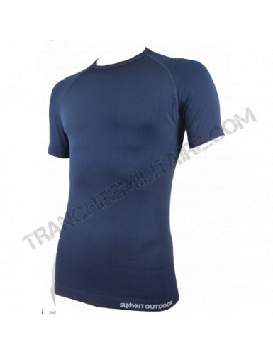 Tee-shirt Technical Line MC (bleu marine)
