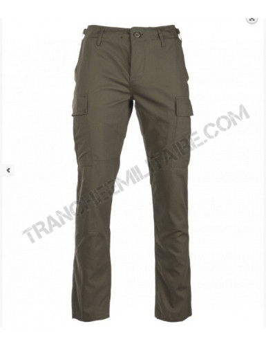 Pantalon US BDU "slim fit" R/S TEESAR (vert olive)