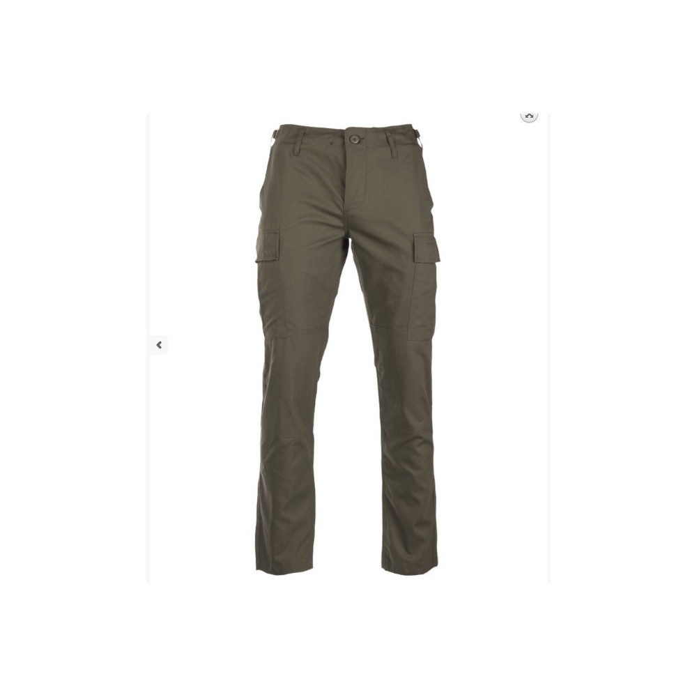 Pantalon US BDU "slim fit" R/S TEESAR (vert olive)