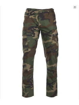 Pantalon US BDU "slim fit" R/S TEESAR (woodland)