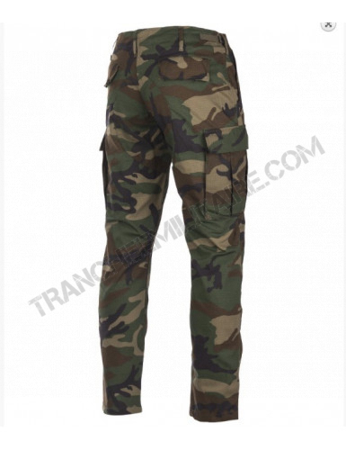 Pantalon US BDU "slim fit" R/S TEESAR (woodland)