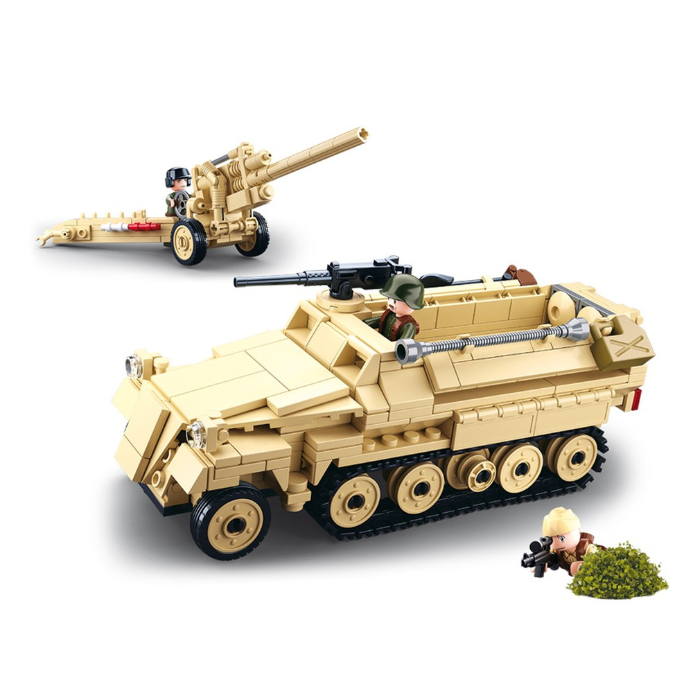 Briques Sluban "half track allemand" (M38-B0695) Briques Sluban "half track allemand" (M38-B0695)