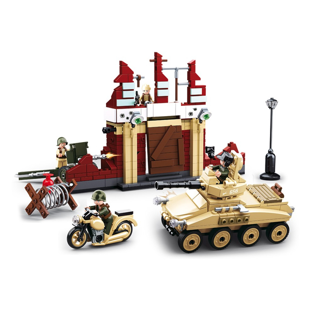 Briques Sluban "Stalingrad" (M38-B0696) Briques Sluban "Stalingrad" (M38-B0696)