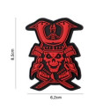 Patch 3D PVC : Crâne de Samouraï