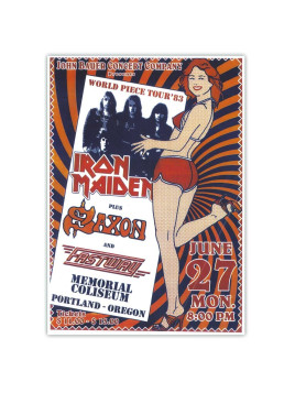 Affiche Iron Maiden