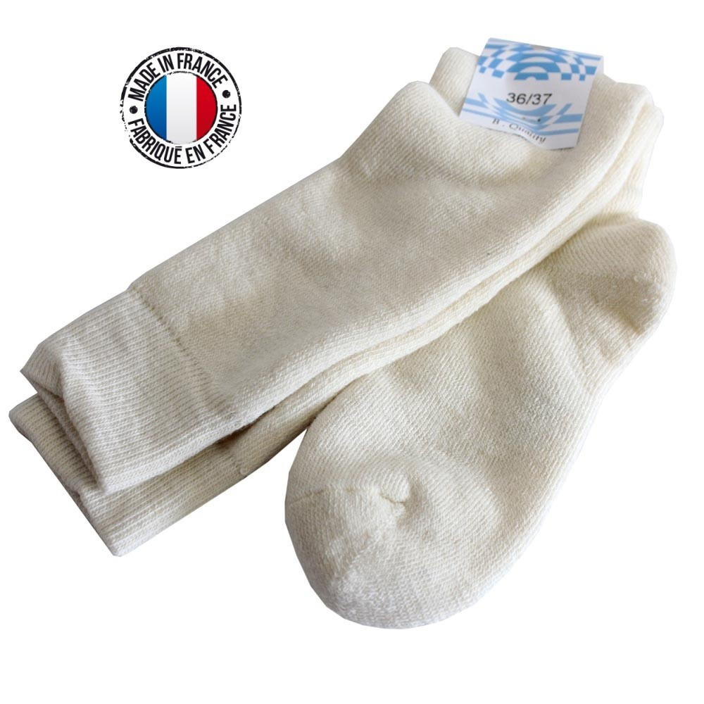 Chaussettes OTAN couleur écru Chaussettes OTAN couleur écru