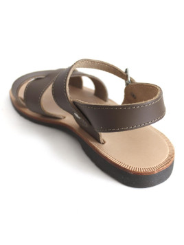 Sandales Cuir Marine