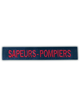 Bande patro Sapeurs-Pompiers réglementaire