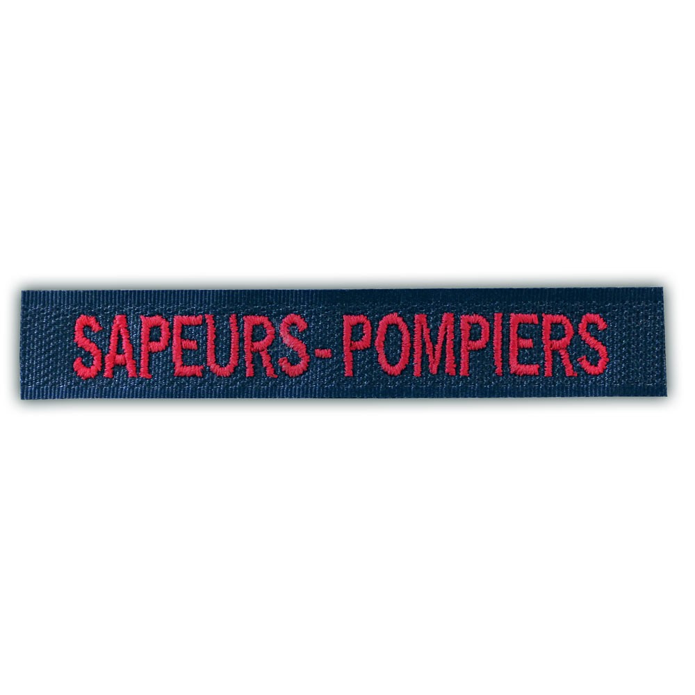 Bande patro Sapeurs-Pompiers réglementaire