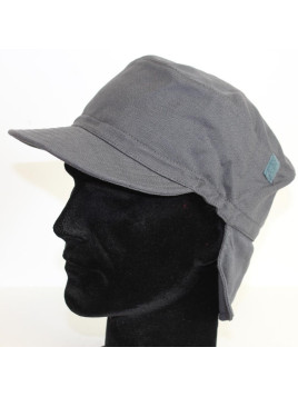 Casquette avec protège nuque grise