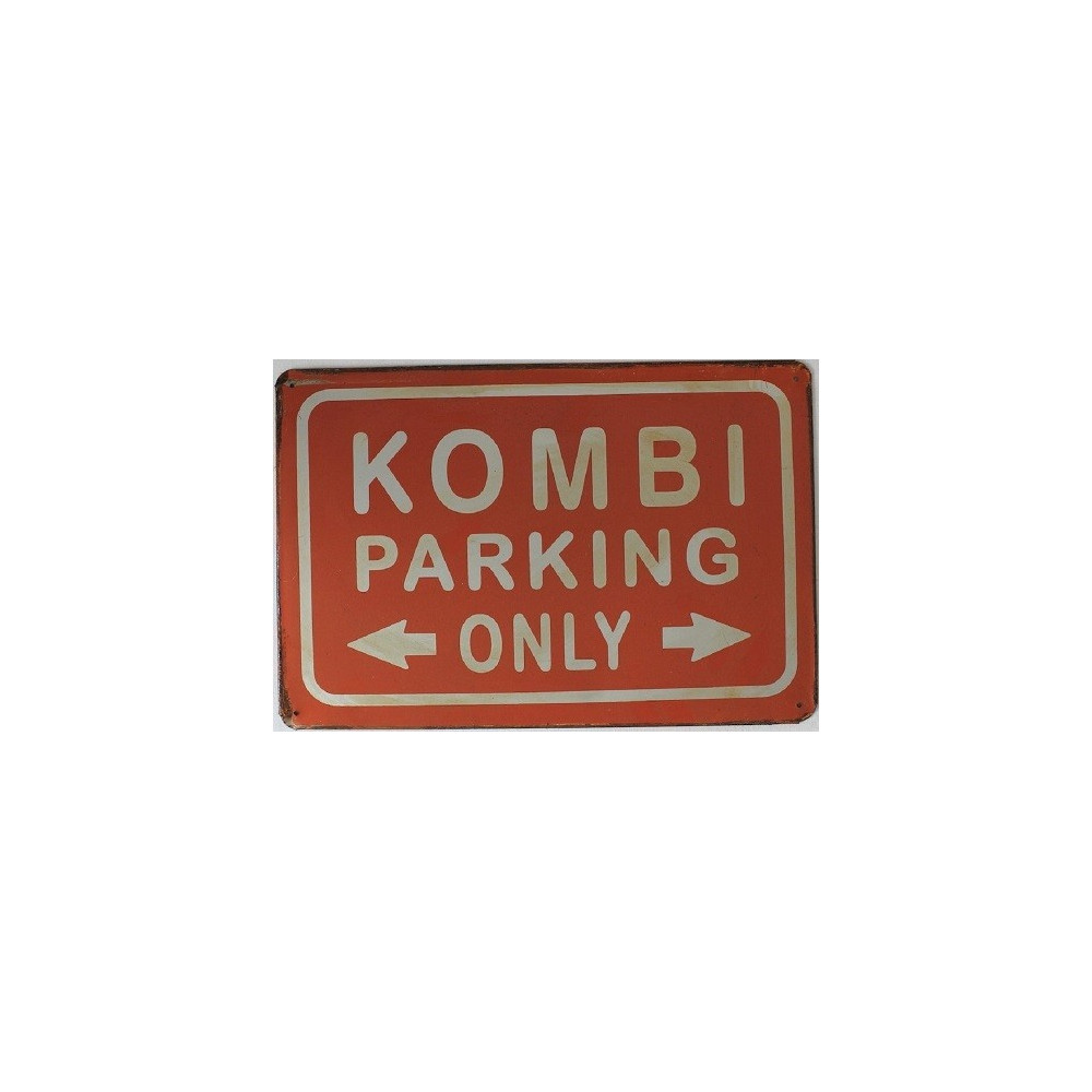 Plaque KOMBI Volkswagen en métal