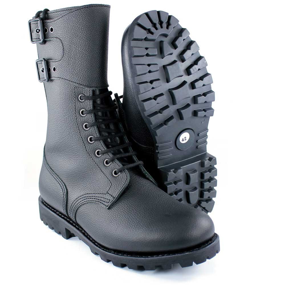 botte de chasse en cuir
