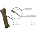 Flame cord EDCX Survival (vert Armée)