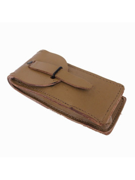 Pochette en cuir Armée française