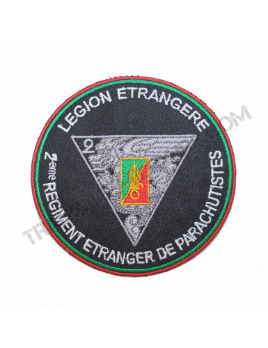 Ecusson Patch 2eme REP 2eme Compagnie Régiment Etranger Parachutistes 