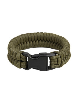 Bracelet de survie EDCX "Fish" (vert armée)