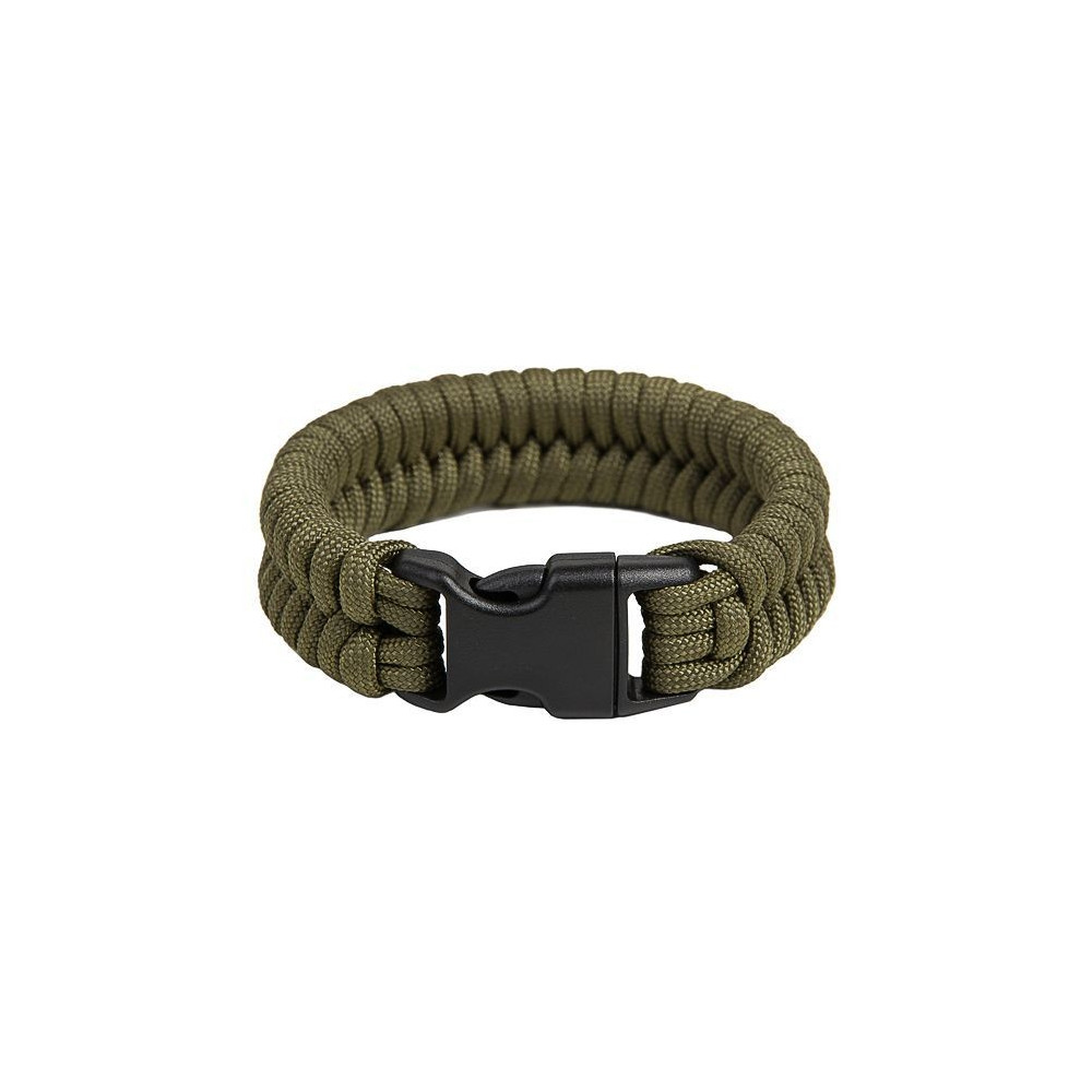 Bracelet de survie EDCX "Fish" (vert armée)