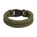 Bracelet de survie EDCX "Fish" (vert armée)