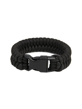 Bracelet de survie EDCX "Fish" (noir)