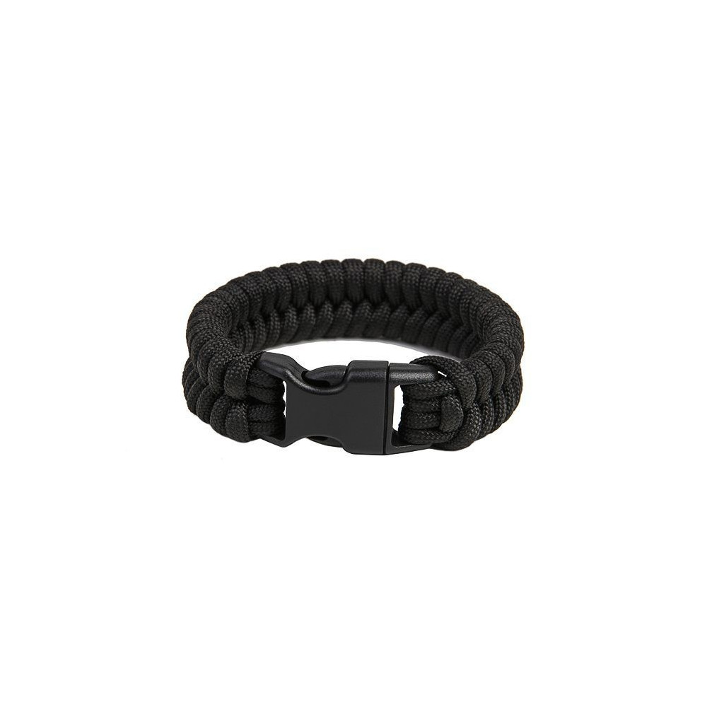 Bracelet de survie EDCX "Fish" (noir)