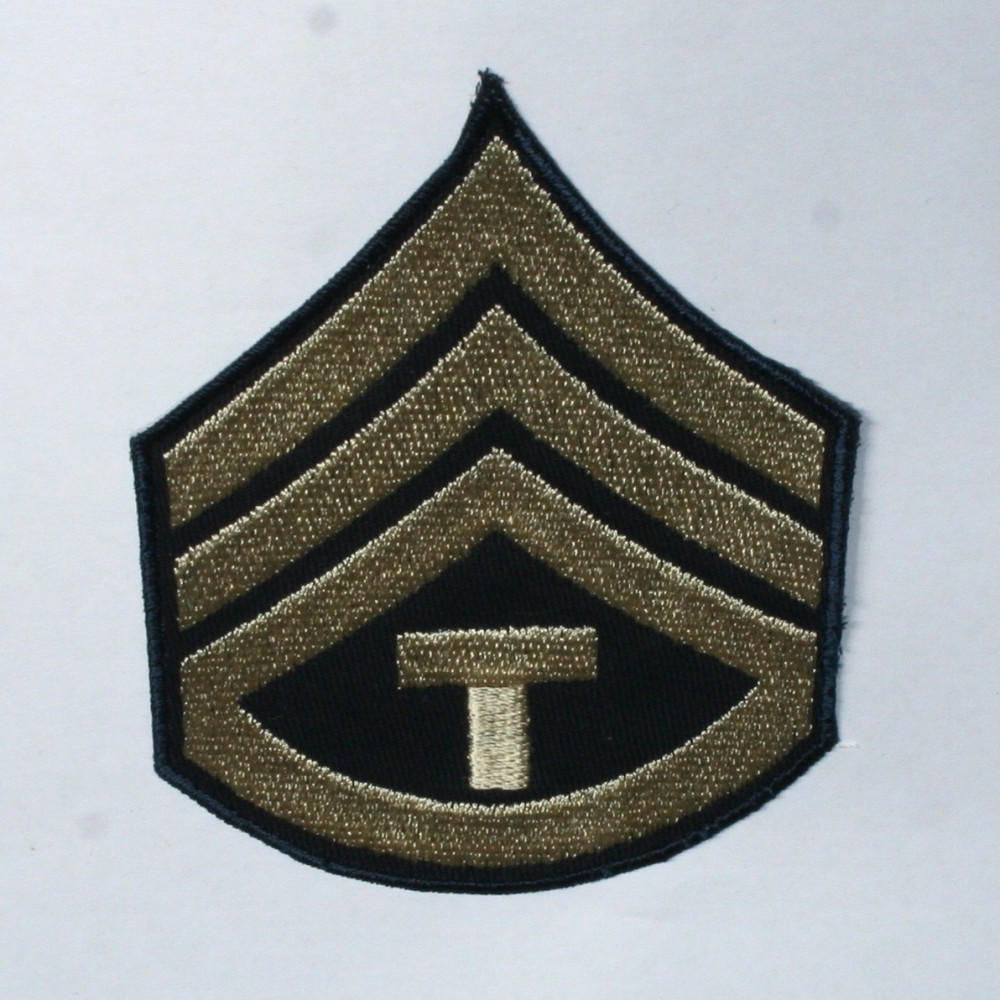 Lot de 2 Grades US Army Seconde Guerre Mondiale "SERGENT CHEF TECHNICIEN" (reproduction) Lot de 2 Grades US Army Seconde Guerre Mondiale "SERGENT CHEF TECHNICIEN" (reproduction)