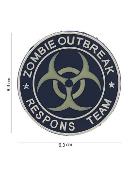 Badge Equipe d'intervention Zombie