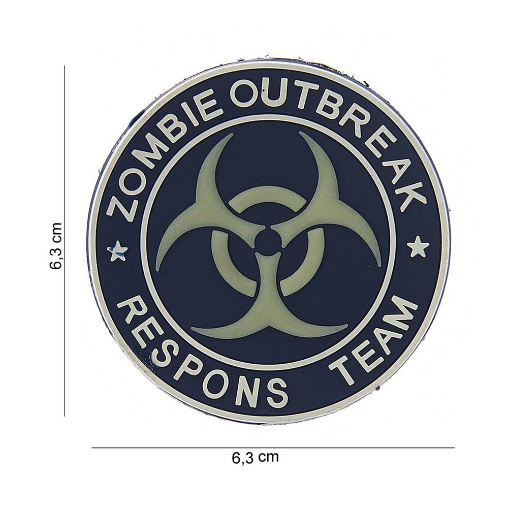 Badge Equipe d'intervention Zombie