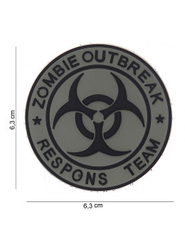 Badge Equipe d'intervention Zombie