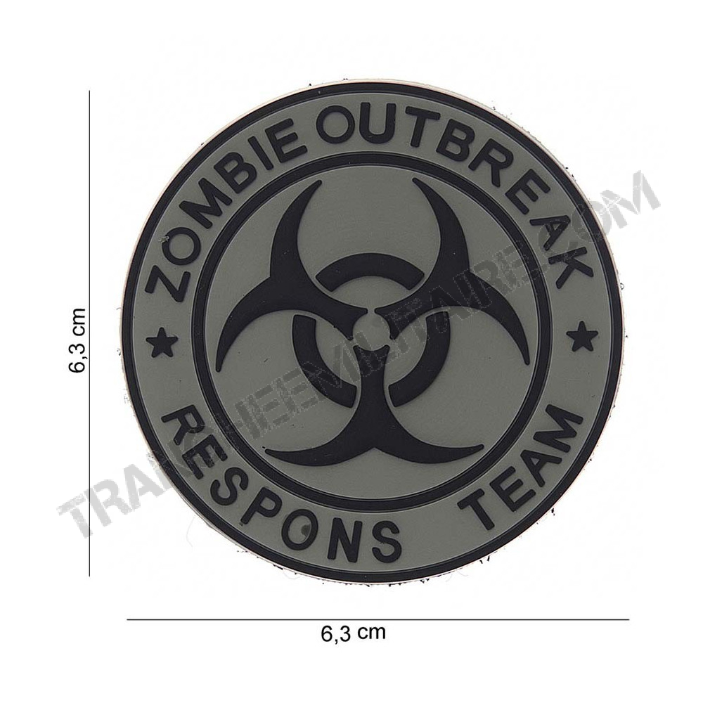 Badge Equipe d'intervention Zombie