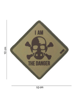 Patch 3D PVC " I am the danger " sable