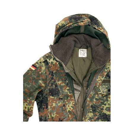 Parka Flecktarn Arm?�e allemande (originale) - La Tranch?�e Militaire